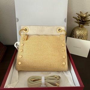 New Hammitt Tony Medium in Ricotta Raffia